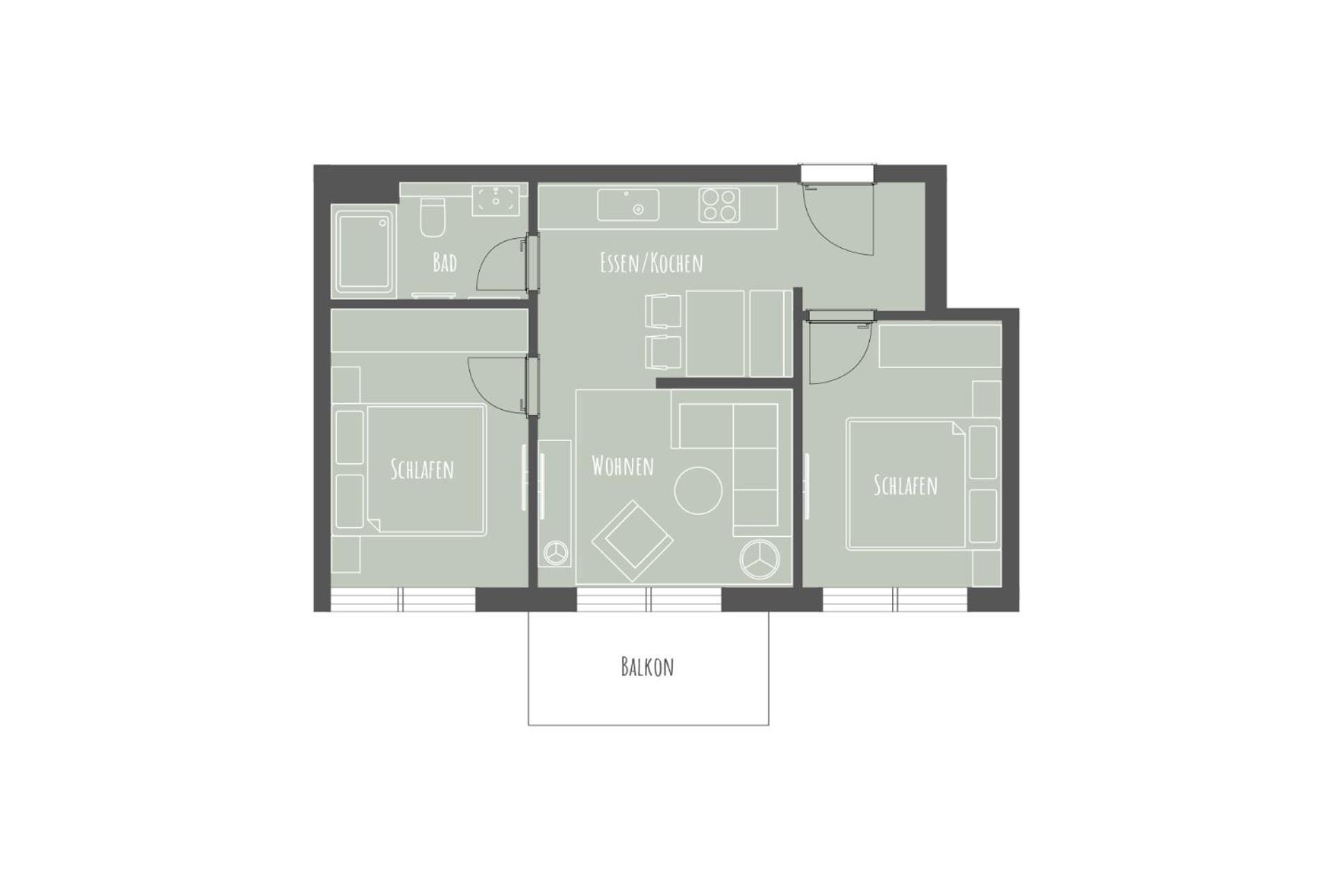 Apartmenthaus B3 Norderney Room photo